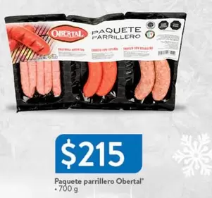 Oferta de Obertal - Paquete Parillero por $215 en Walmart