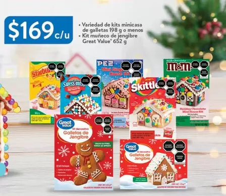 Oferta de Rihan - Variedad De Hits Minicasa De Galletas por $169 en Walmart