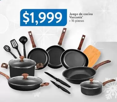 Oferta de Vasconia - Juego De Cocina por $1999 en Walmart