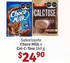 Oferta de Choco milK - Saborizante Choco Milk O Cal-c-tose por $24.9 en Soriana Híper