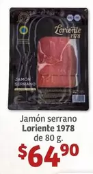 Oferta de Serrano - Jamon por $64.9 en Soriana Híper