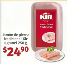 Oferta de Kir - Jamón De Pierna Tradicional por $24.9 en Soriana Híper