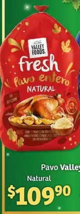 Oferta de Natural - Pavo Valle por $109.9 en Soriana Híper