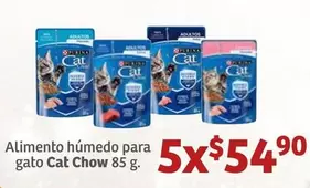 Oferta de Purina - Cat Chow Alimento Húmedo Para Gato por $54.9 en Soriana Híper