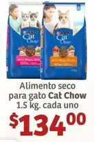 Oferta de Purina - Alimento Seco Para Gato Cat Chow por $134 en Soriana Híper