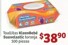 Oferta de KleenBebé - Toallitas Suavelastic Toronja por $38.9 en Soriana Híper