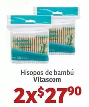 Oferta de Vitascom - Higosos De Bambu por $27.9 en Soriana Híper