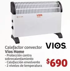 Oferta de Vios - Calefactor Convector por $690 en Soriana Híper