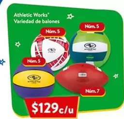 Oferta de Athletic Works Variedad De Balones por $129 en Walmart