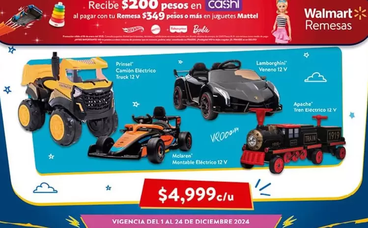 Oferta de Mattel - Remise 3d / Remise por $4999 en Walmart