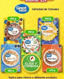 Oferta de Apple - Variedad De Cereales por $24 en Bodega Aurrera