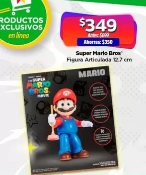 Oferta de Mario Bros - Super Marlo Bros por $349 en Bodega Aurrera