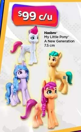 Oferta de Pony - Hasbro My Little  A New Generation por $99 en Bodega Aurrera