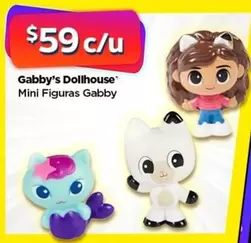 Oferta de Gabby's Dollhouse Mini Figuras Gabby por $59 en Bodega Aurrera