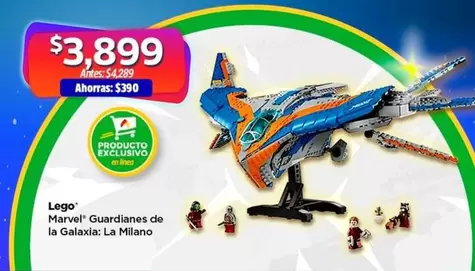 Oferta de Marvel - Lego  Guardianes De La Galaxie por $3899 en Bodega Aurrera