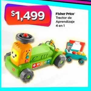 Oferta de Fisher Price - Tractor De Aprendizaje por $1499 en Bodega Aurrera