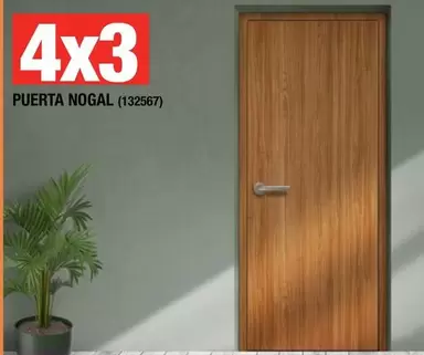 Oferta de Puerta Nogal en The Home Depot