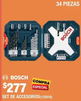 Oferta de Bosch - Set De Accesorios por $277 en The Home Depot