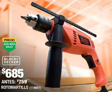 Oferta de Black and Decker - Rotomartillo por $685 en The Home Depot