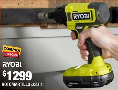 Oferta de Ryobi - Rotomartillo por $1299 en The Home Depot