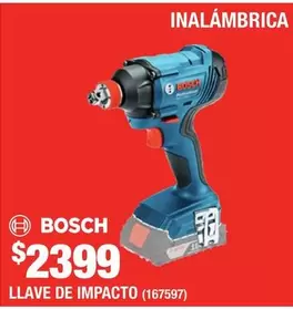 Oferta de Bosch - Llave De Impacto por $2399 en The Home Depot