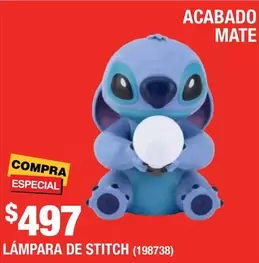 Oferta de Lámpara De Stitch por $497 en The Home Depot