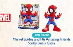 Oferta de Marvel -  Spidey And His Amazing Friends Spidey Baila Y Gatea en La Comer