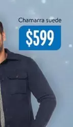 Oferta de Chamarra Suede por $599 en Walmart