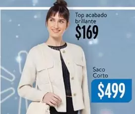 Oferta de Saco Corto en Walmart