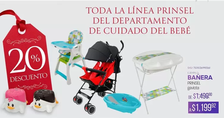 Oferta de Prinsel - Prosèle por $1199.82 en Woolworth