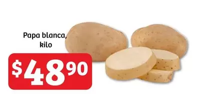 Oferta de Papa Blanca por $48.9 en Soriana Híper