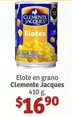 Oferta de Clemente Jacques - Elote En Grano por $16.9 en Soriana Híper