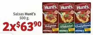 Oferta de Hunt's - Salsas por $63.9 en Soriana Híper