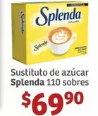 Oferta de Splenda - Sustituto De Azúcar  110 Sobres por $69.9 en Soriana Híper