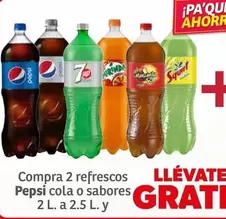 Oferta de Squirt - Compra 2 Refrescos en Soriana Híper