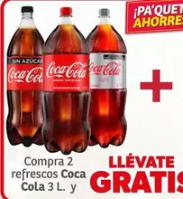 Oferta de Coca Cola - Compra 2 Refrescos en Soriana Híper