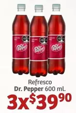 Oferta de Dr Pepper - Refresco por $39.9 en Soriana Híper