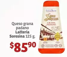 Oferta de Queso Grana Padano por $85.9 en Soriana Híper