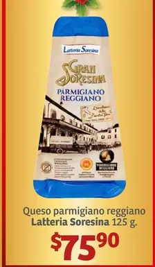 Oferta de Parmigiano Reggiano por $75.9 en Soriana Híper