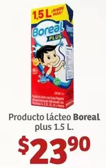 Oferta de Boreal - Producto Lácteo Plus por $23.9 en Soriana Híper