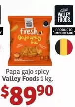 Oferta de Purina - Papa Gajo Spicy Valley Foods por $89.9 en Soriana Híper