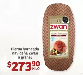 Oferta de Zwan - Pierna Horneada Navideña por $273.9 en Soriana Híper