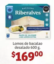 Oferta de Extra - Lomos De Bacalao Desalado por $169 en Soriana Híper