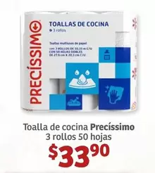 Oferta de Toalla De Cocina por $33.9 en Soriana Híper