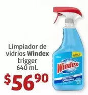 Oferta de Limpiador De Vidrios Trigger por $56.9 en Soriana Híper