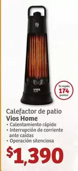 Oferta de Vios - Calefactor De Patio por $1390 en Soriana Híper