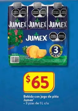 Oferta de Jumex - Bebida Con Jugo De Pina por $65 en Walmart