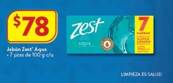 Oferta de Zest - Jabon  Aqua por $78 en Walmart