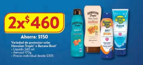 Oferta de Hawaiian - Variedad De Pretect Color Howellan Tropic, 6banna Boat en Walmart