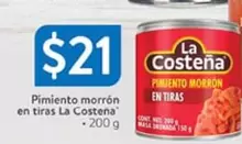 Oferta de La Costeña - Pimiento Morron En Tiras por $21 en Walmart